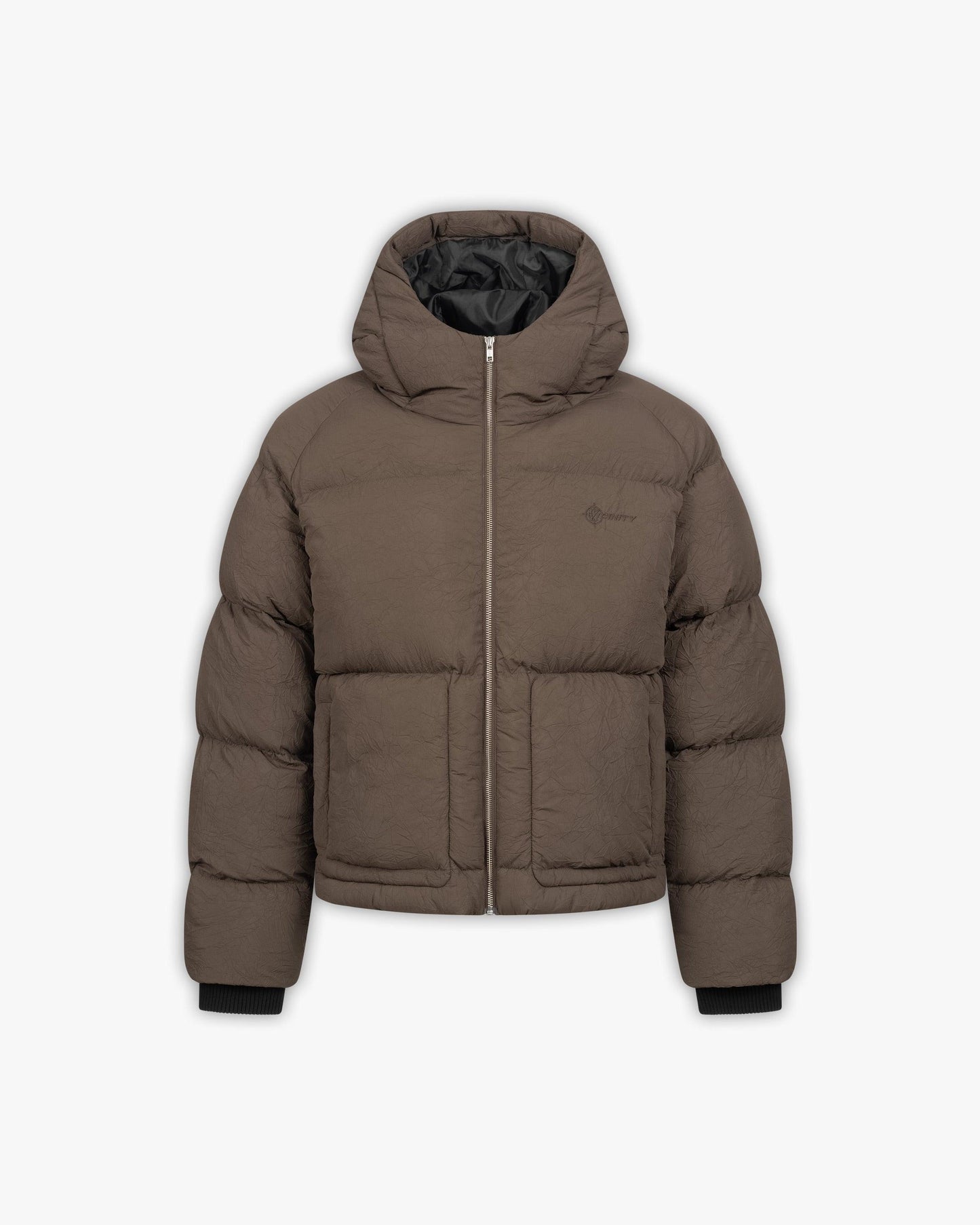 PUFFER JACKET BROWN