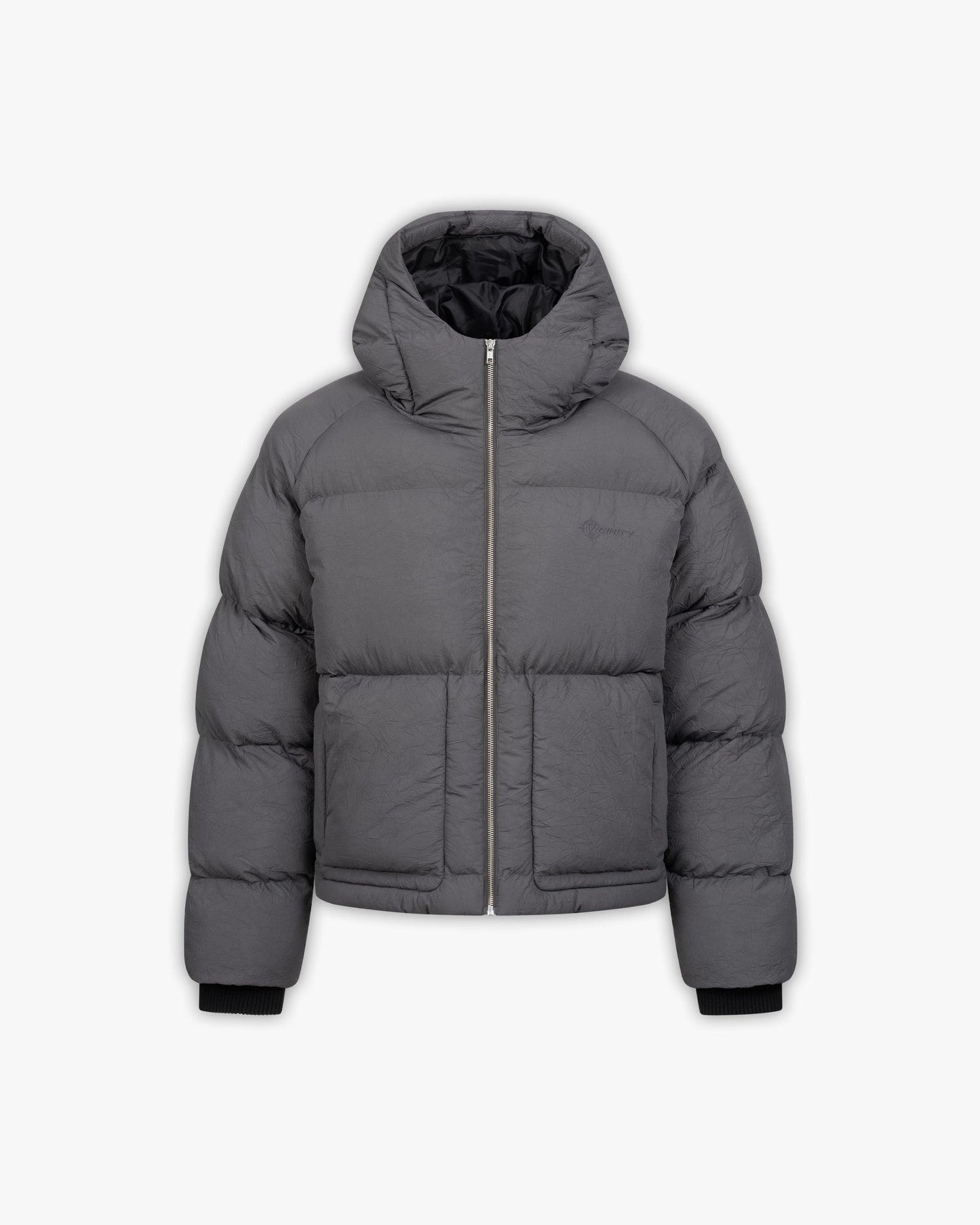 PUFFER JACKET DARK GREY