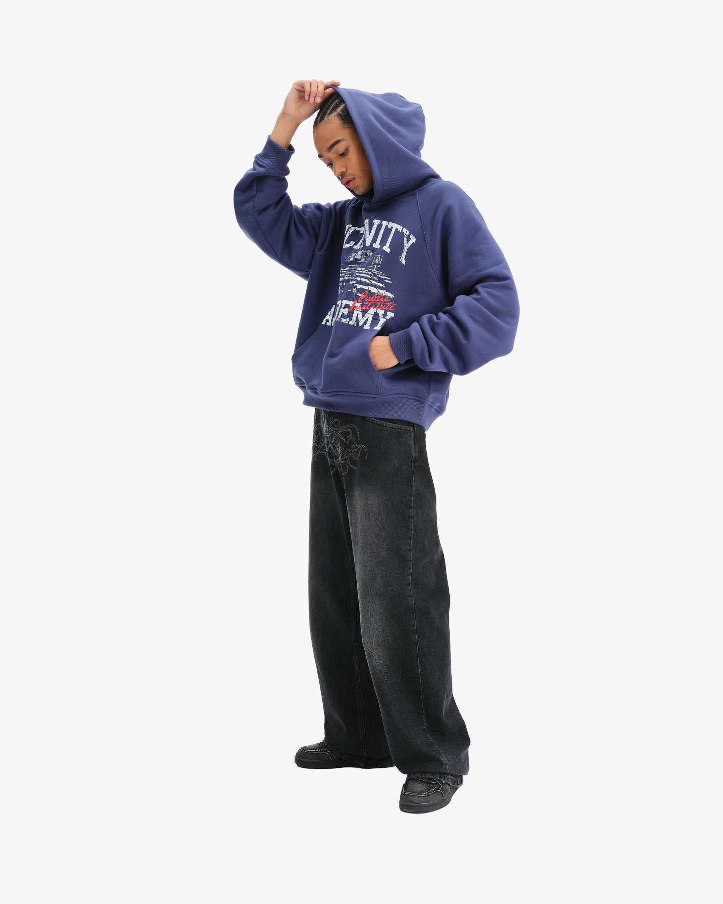CLASSROOM HOODIE BLUE