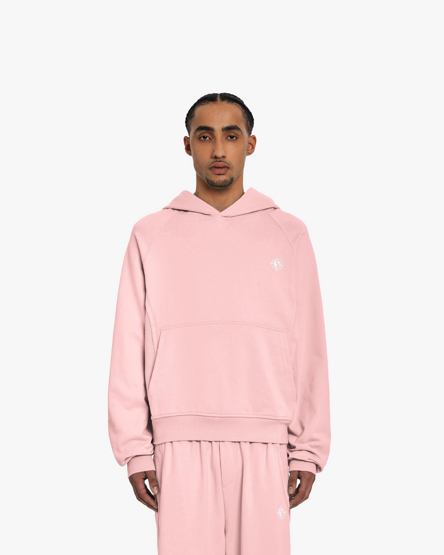 INSIDE OUT HOODIE PINK