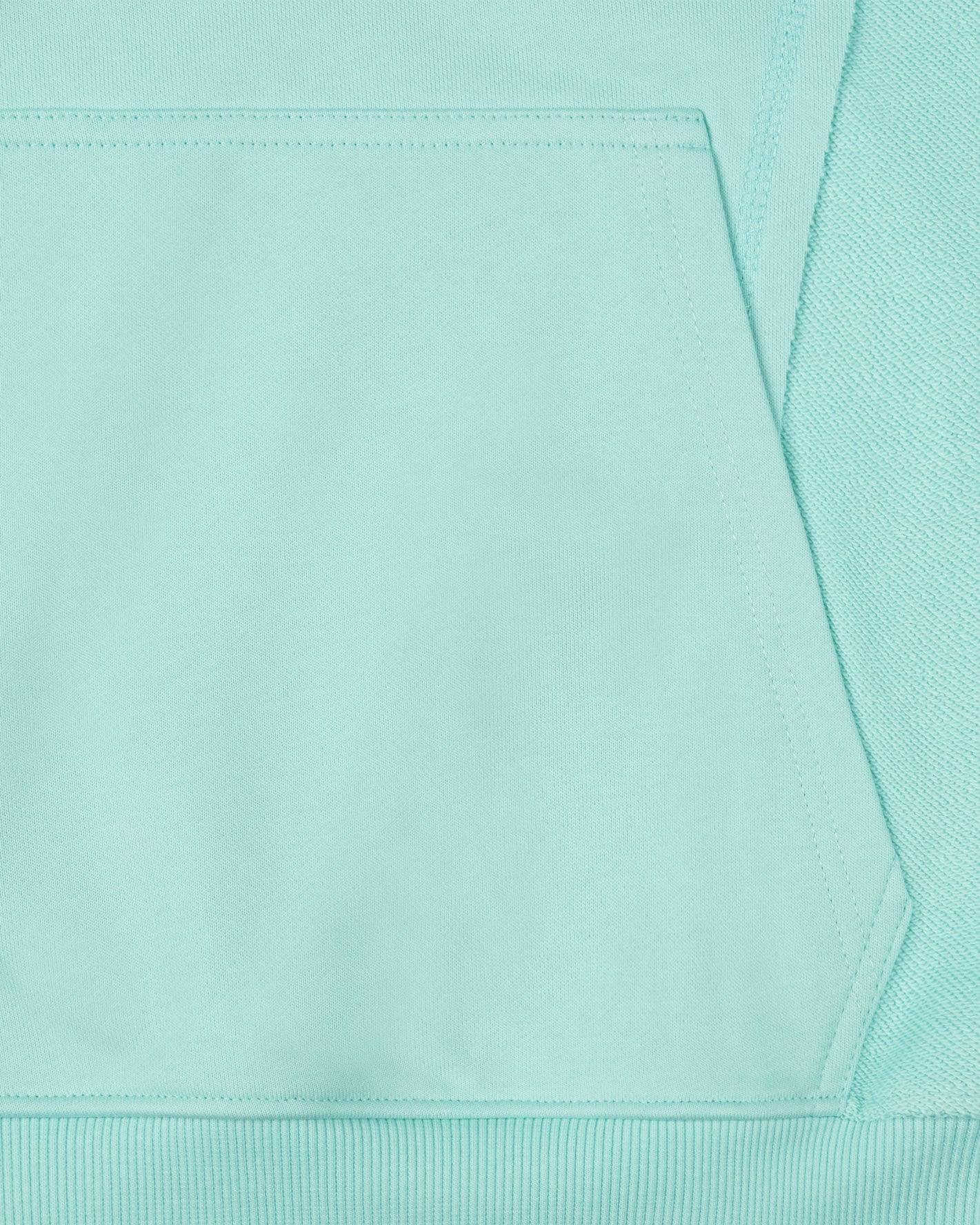 INSIDE OUT HOODIE TURQUOISE