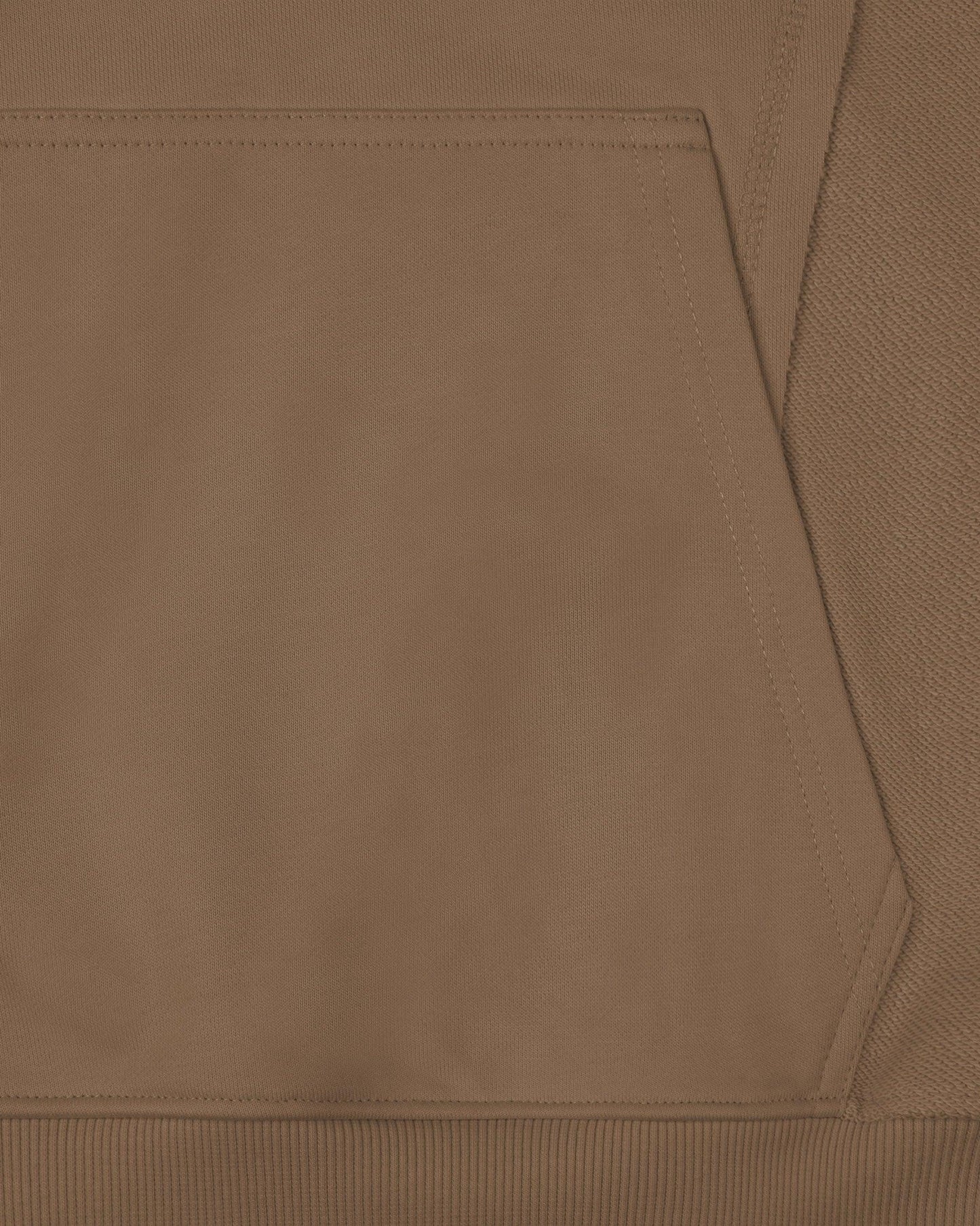 INSIDE OUT HOODIE CHOCOLATE BROWN