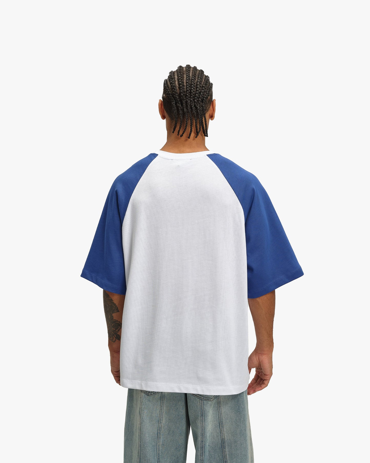 INSTITUTE TEE WHITE/BLUE