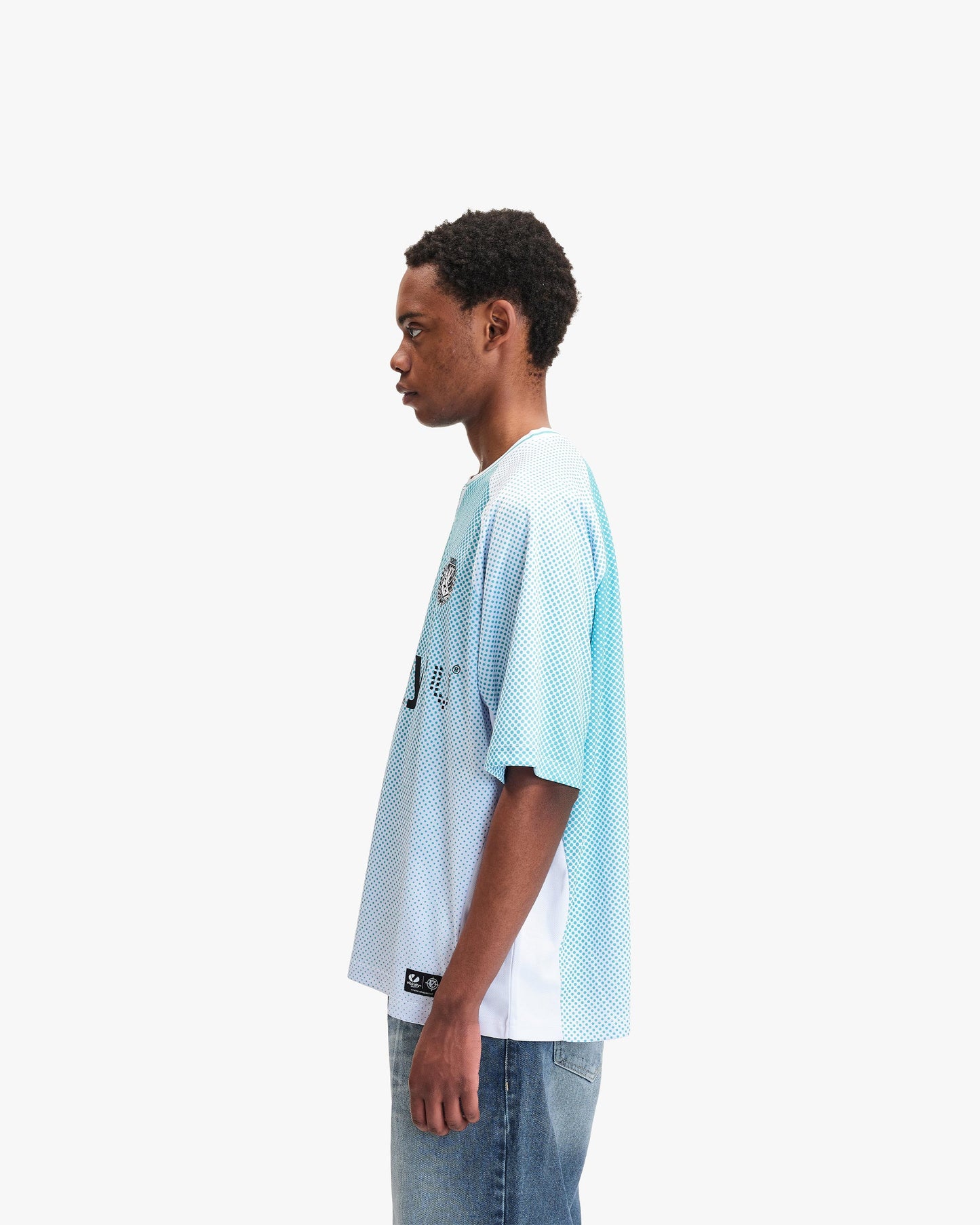 PERFORMANCE JERSEY DOTTED GREEN
