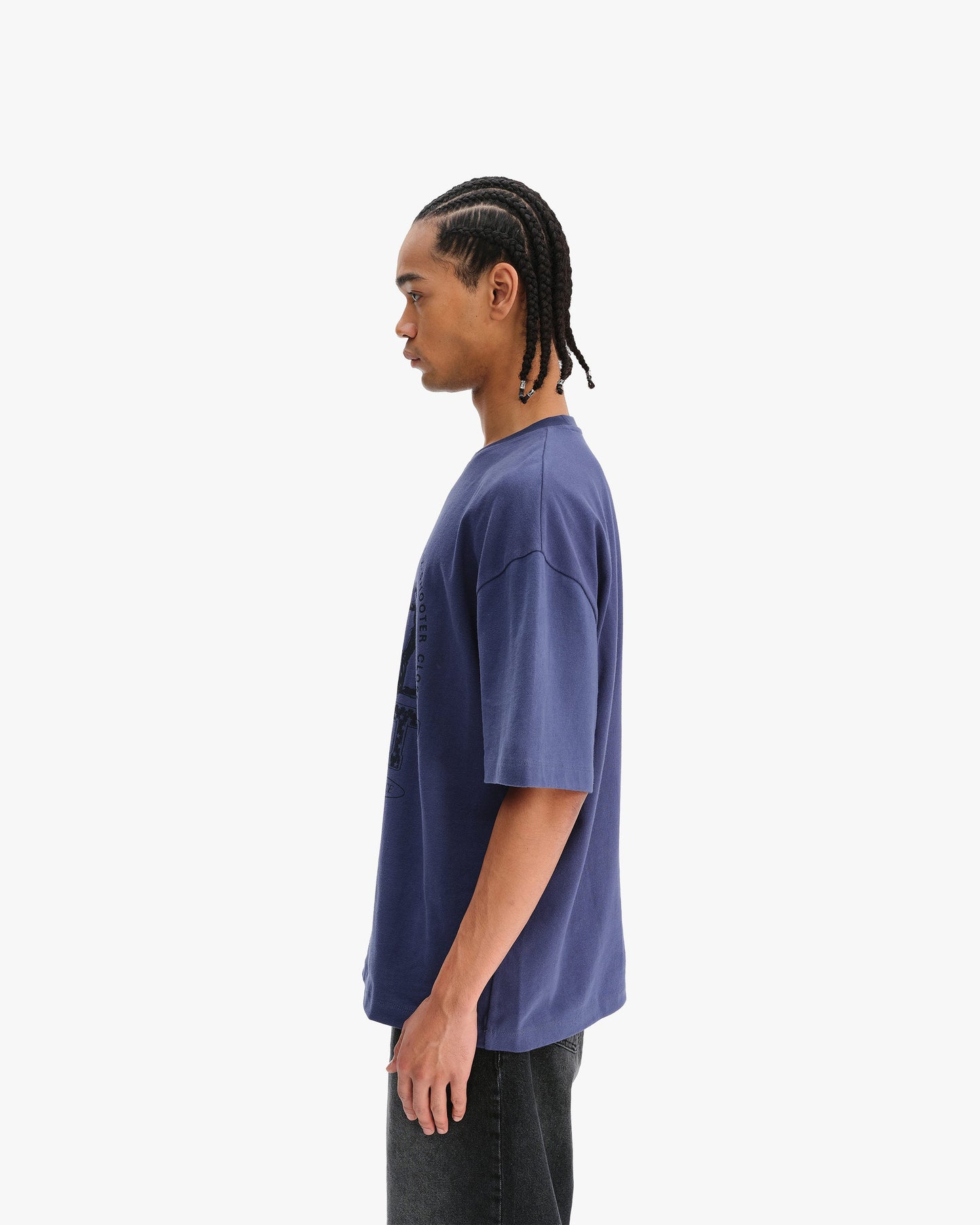 SIX SHOOTER DUEL TEE NAVY