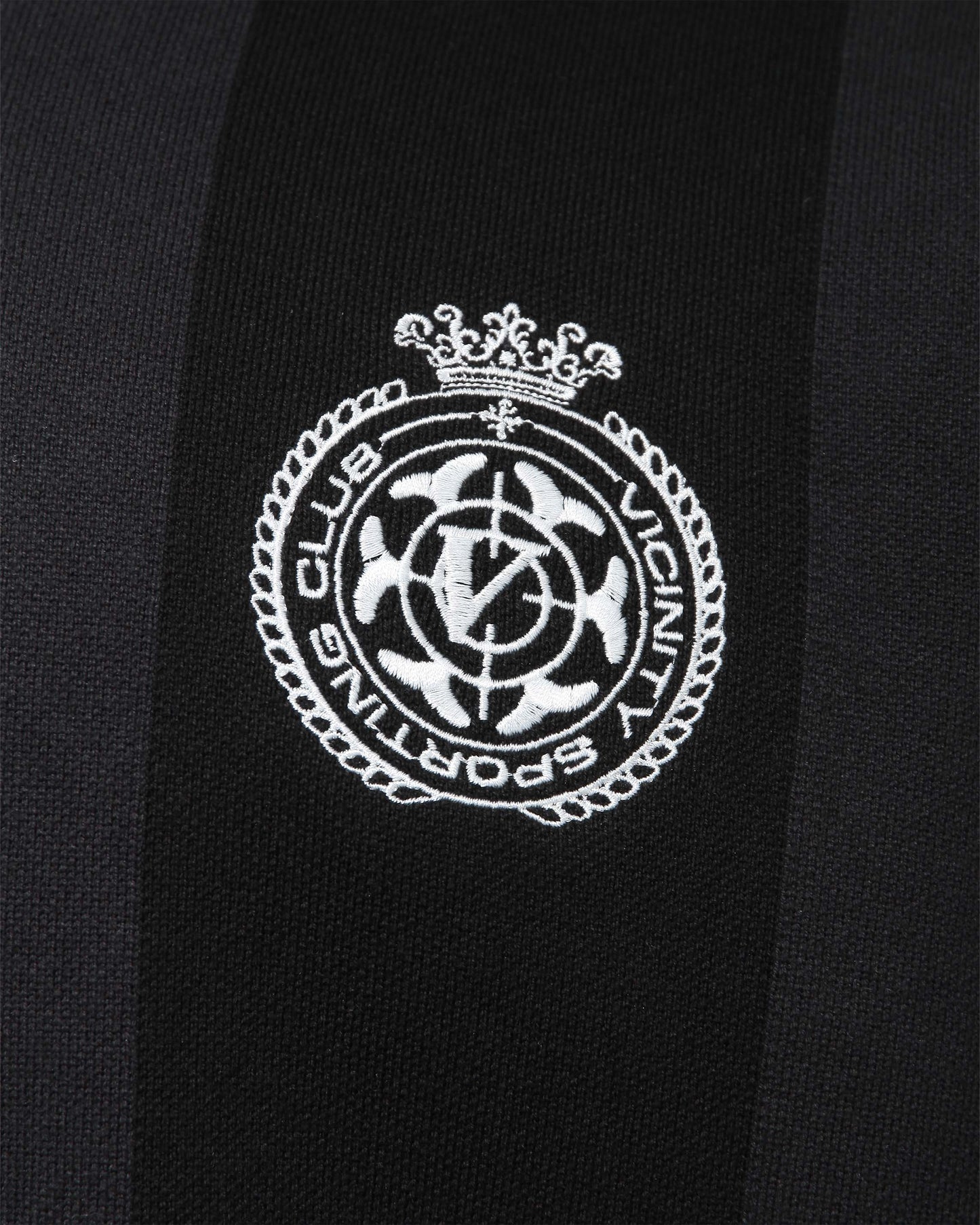 SPORTS TEAM JERSEY KNIT BLACK
