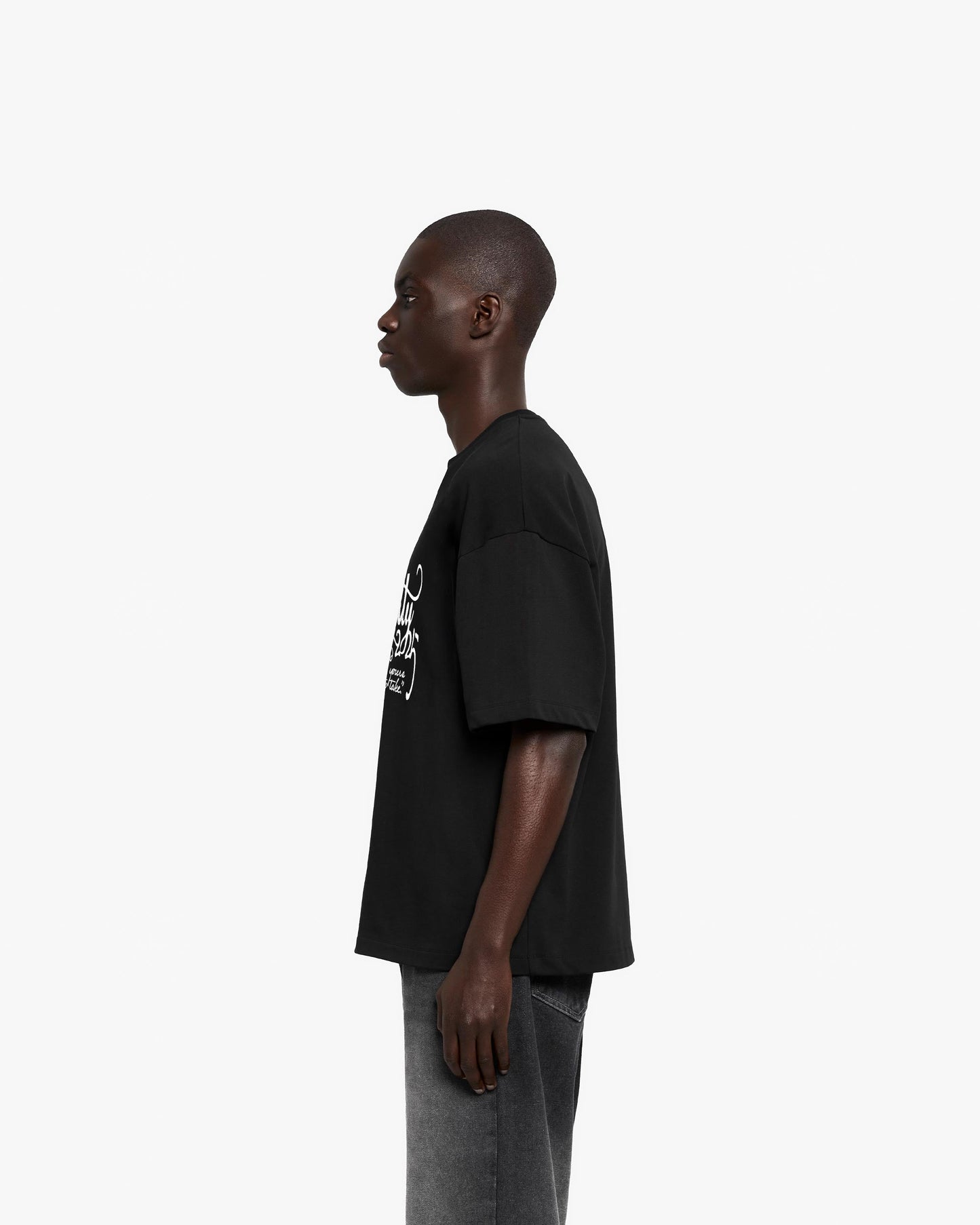 SINUOUS TEE BLACK