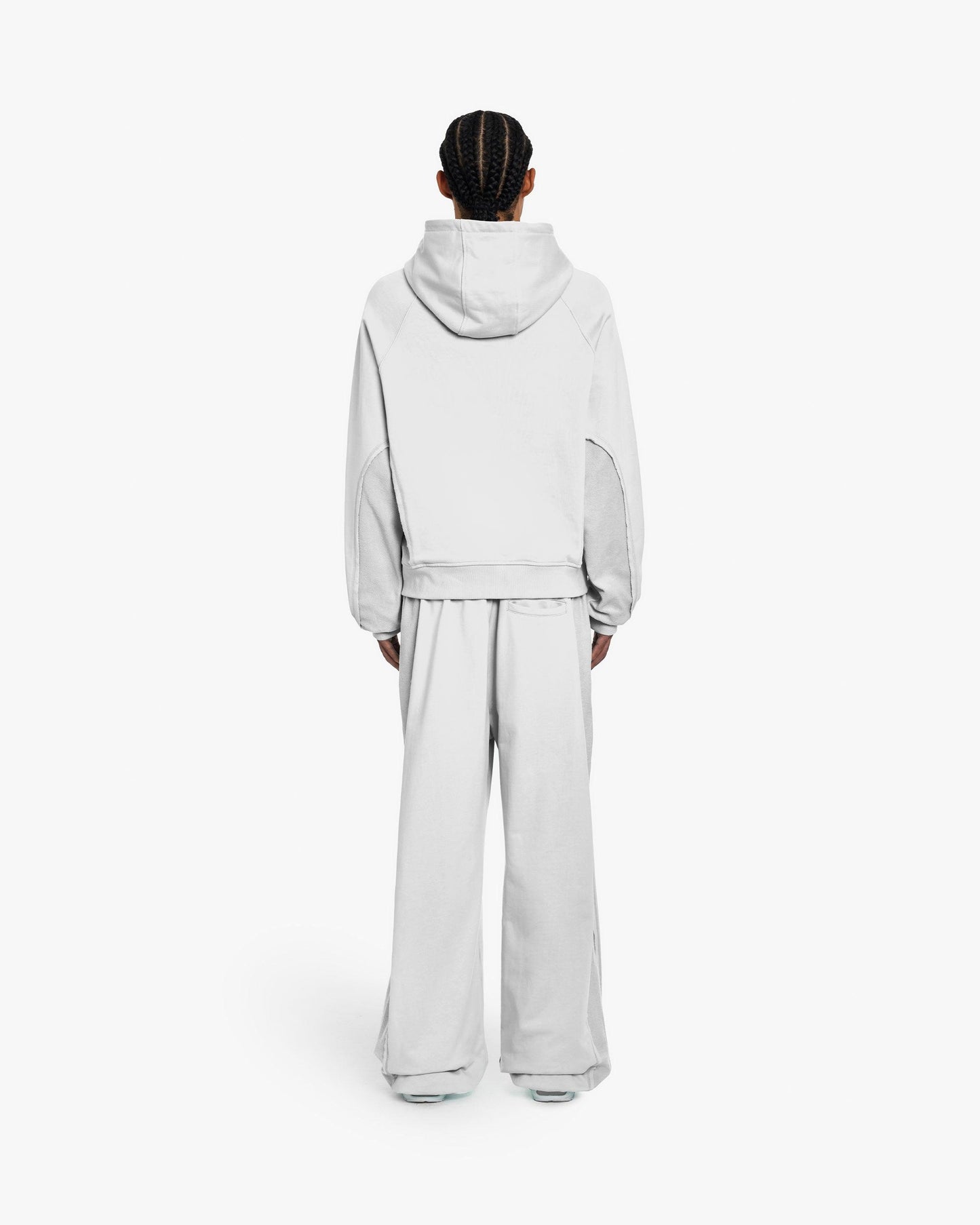 INSIDE OUT HOODIE LIGHT GREY