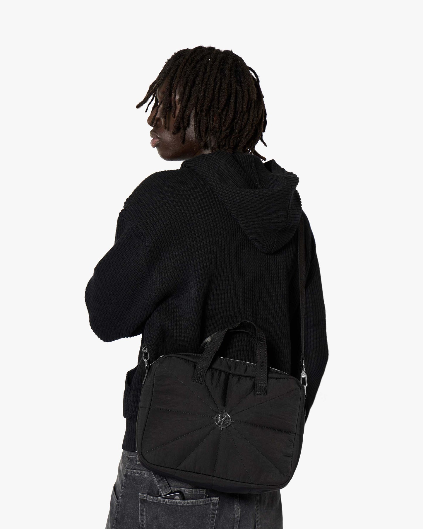 X HANDBAG BLACK