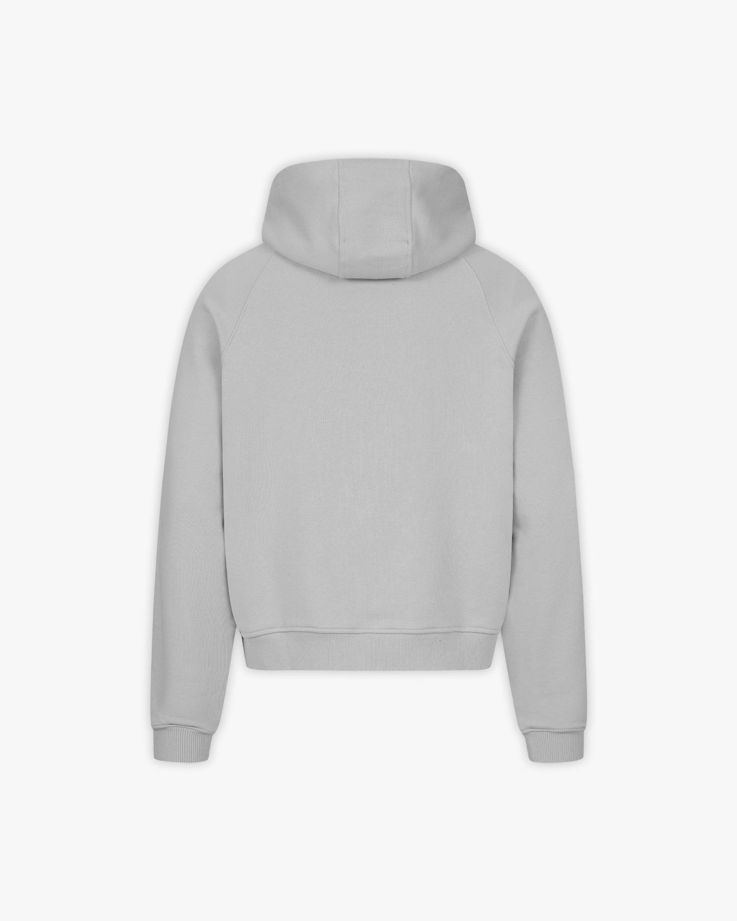CONSTRUCTION LOGO HOODIE GREY