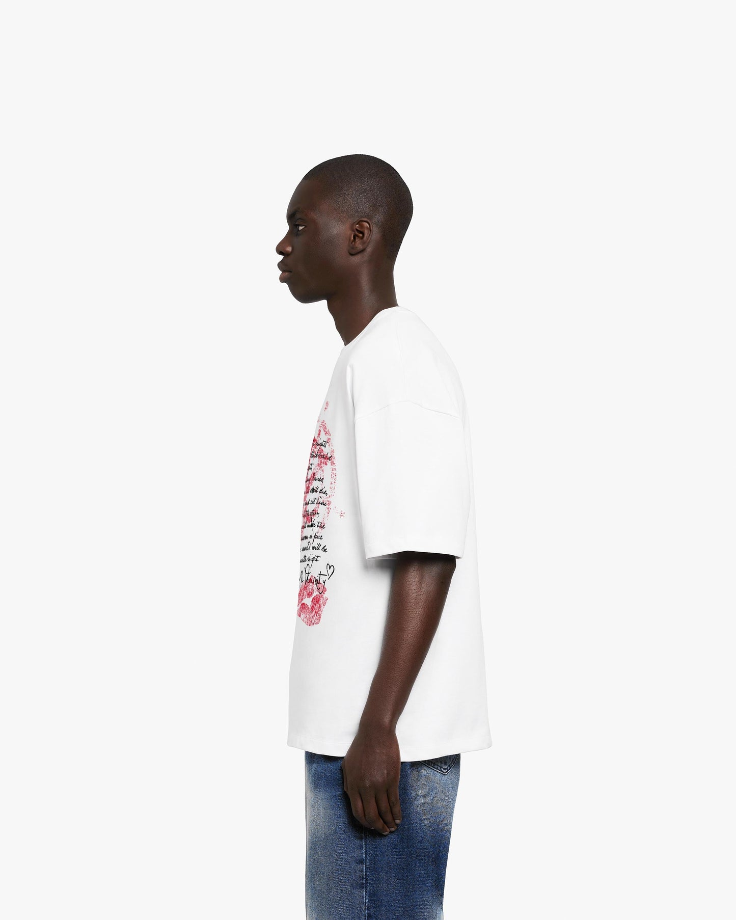 LOVE LETTER TEE WHITE