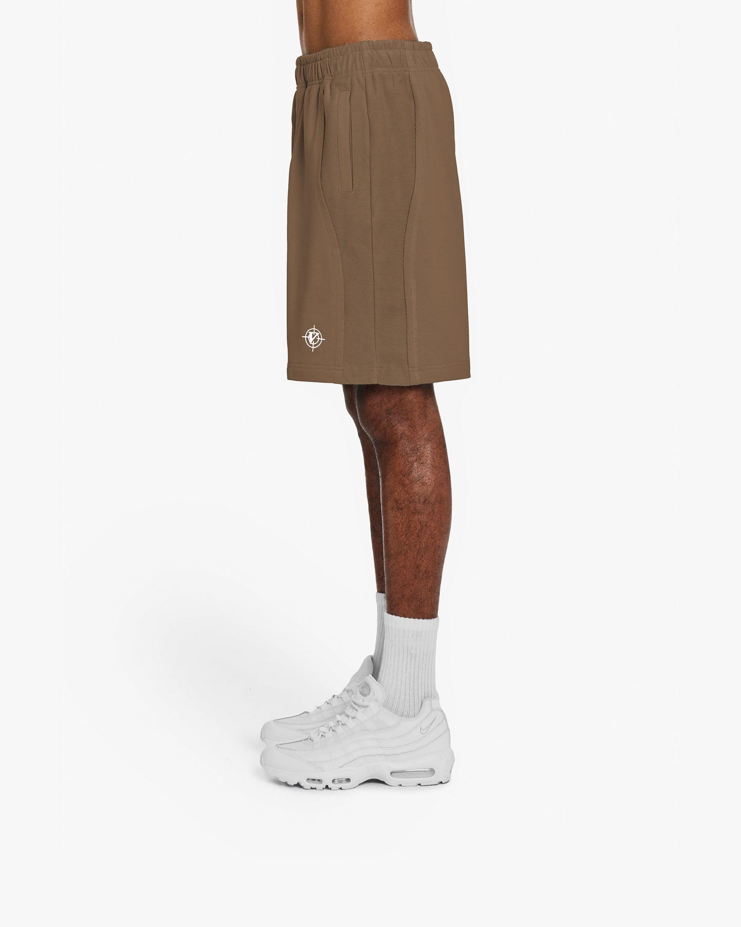 INSIDE OUT SHORTS CHOCOLATE BROWN