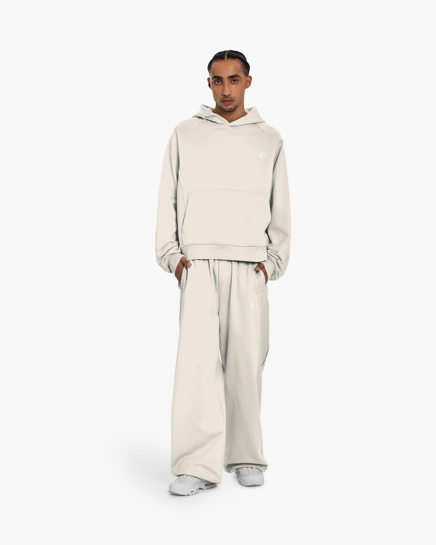 INSIDE OUT HOODIE BEIGE