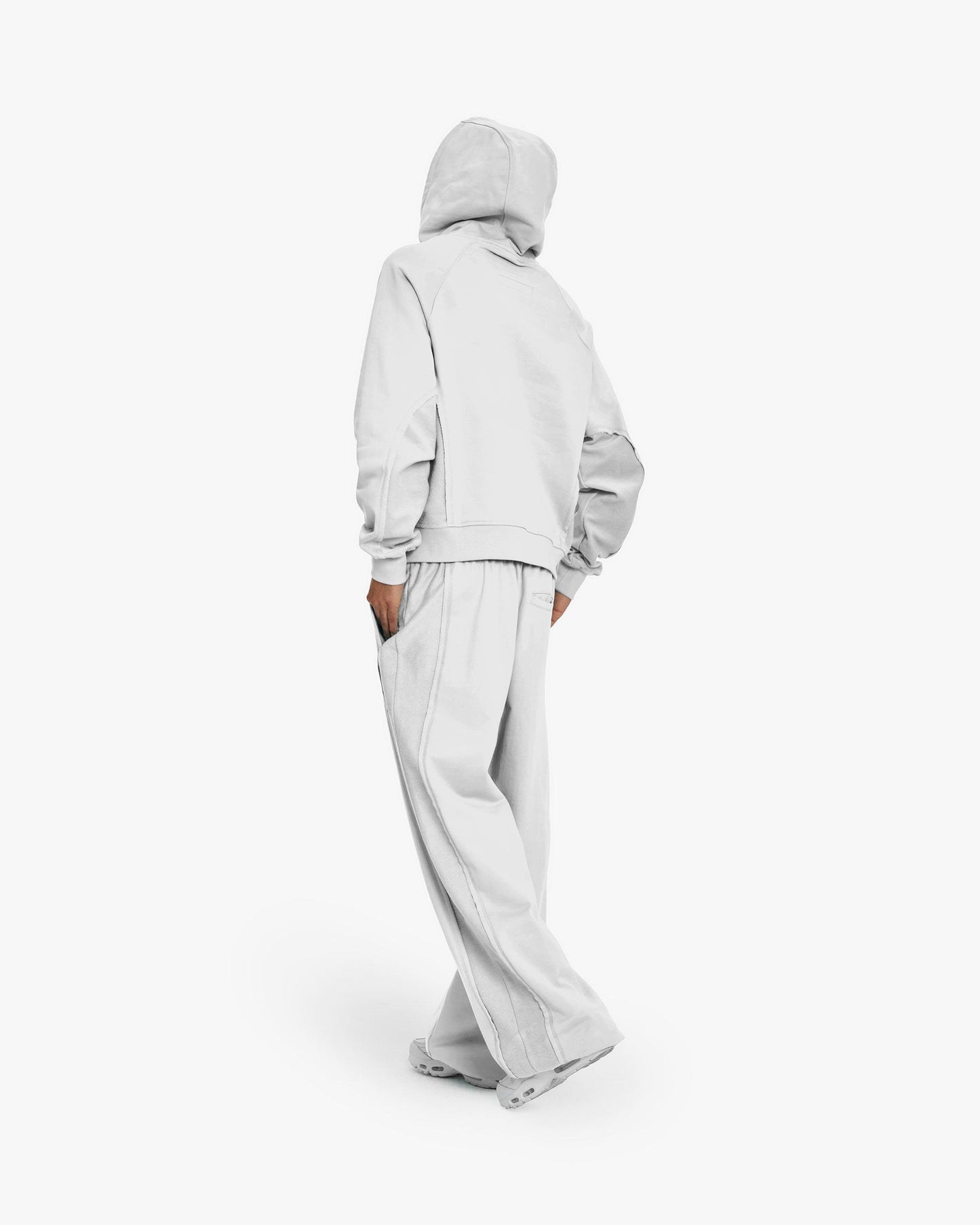 INSIDE OUT HOODIE LIGHT GREY