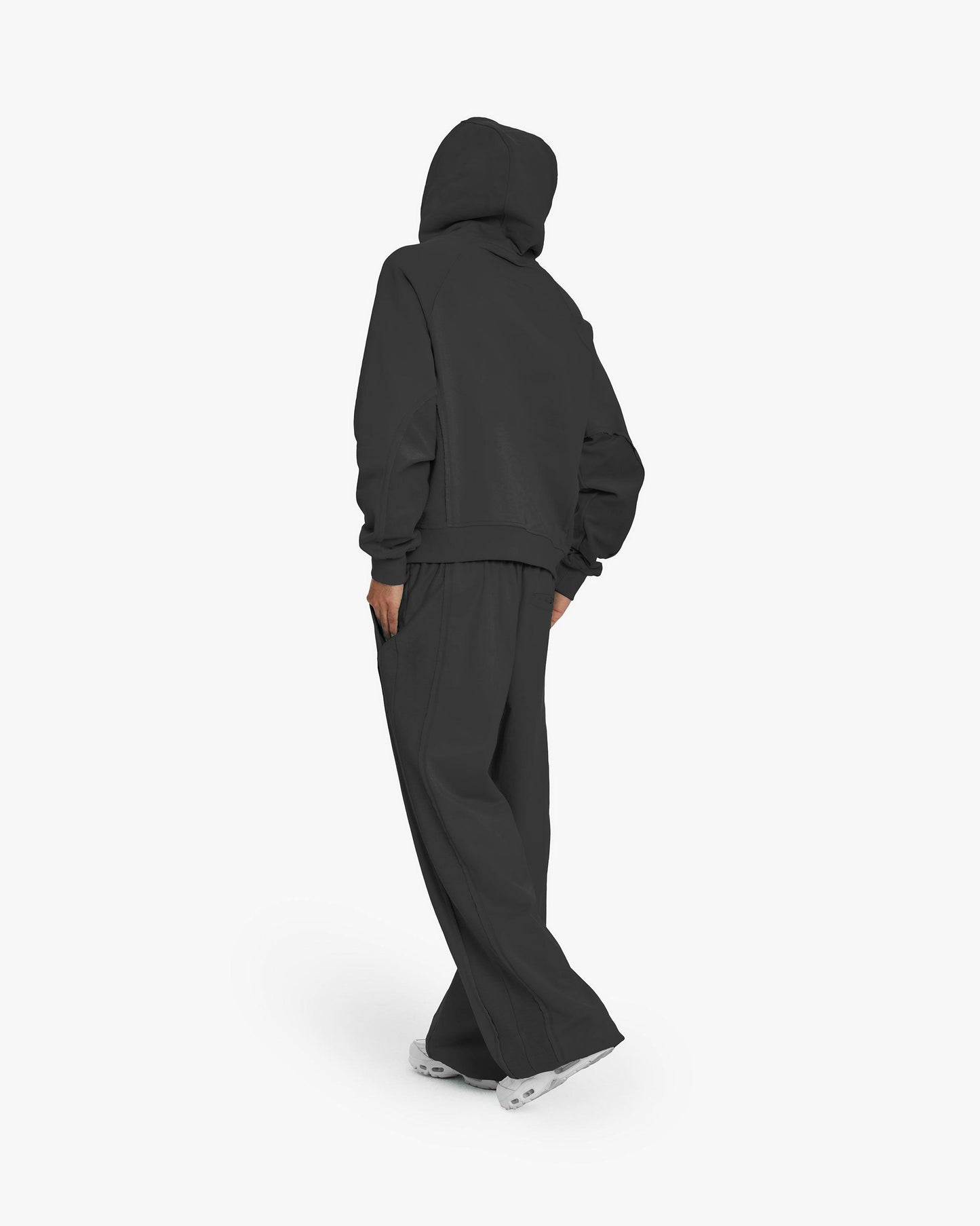 INSIDE OUT HOODIE ASH GREY