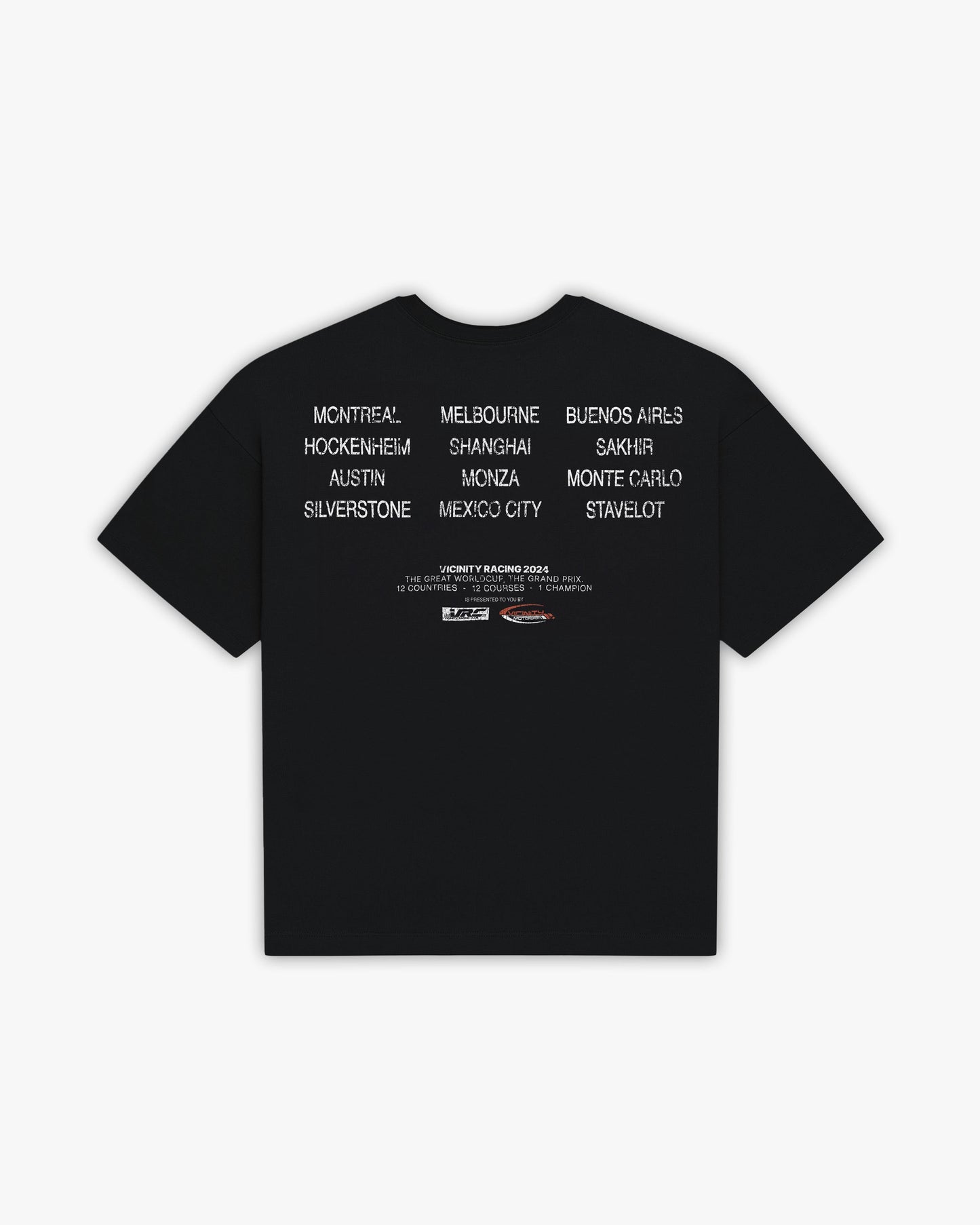 RACING WORLDCUP TEE BLACK
