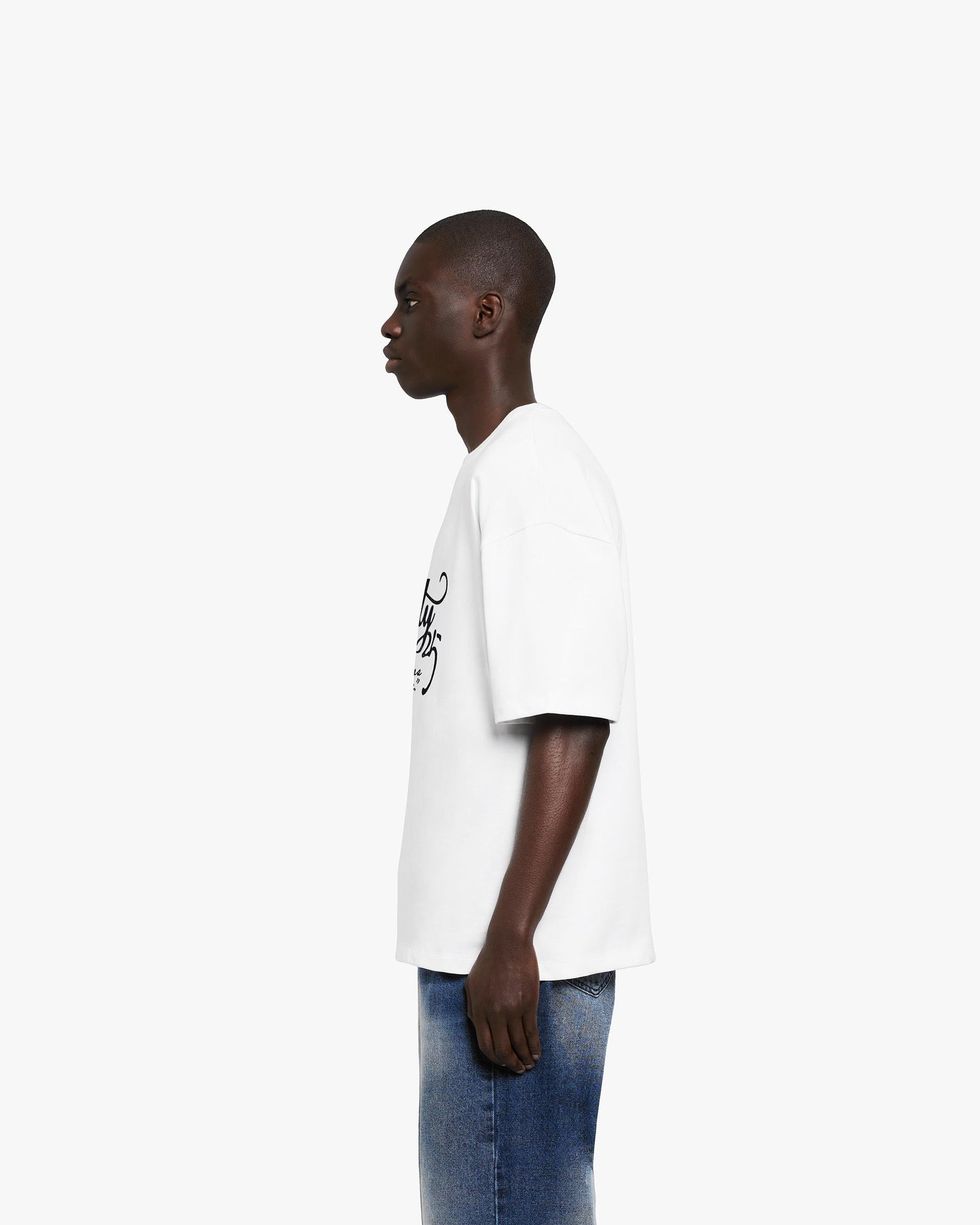SINUOUS TEE WHITE