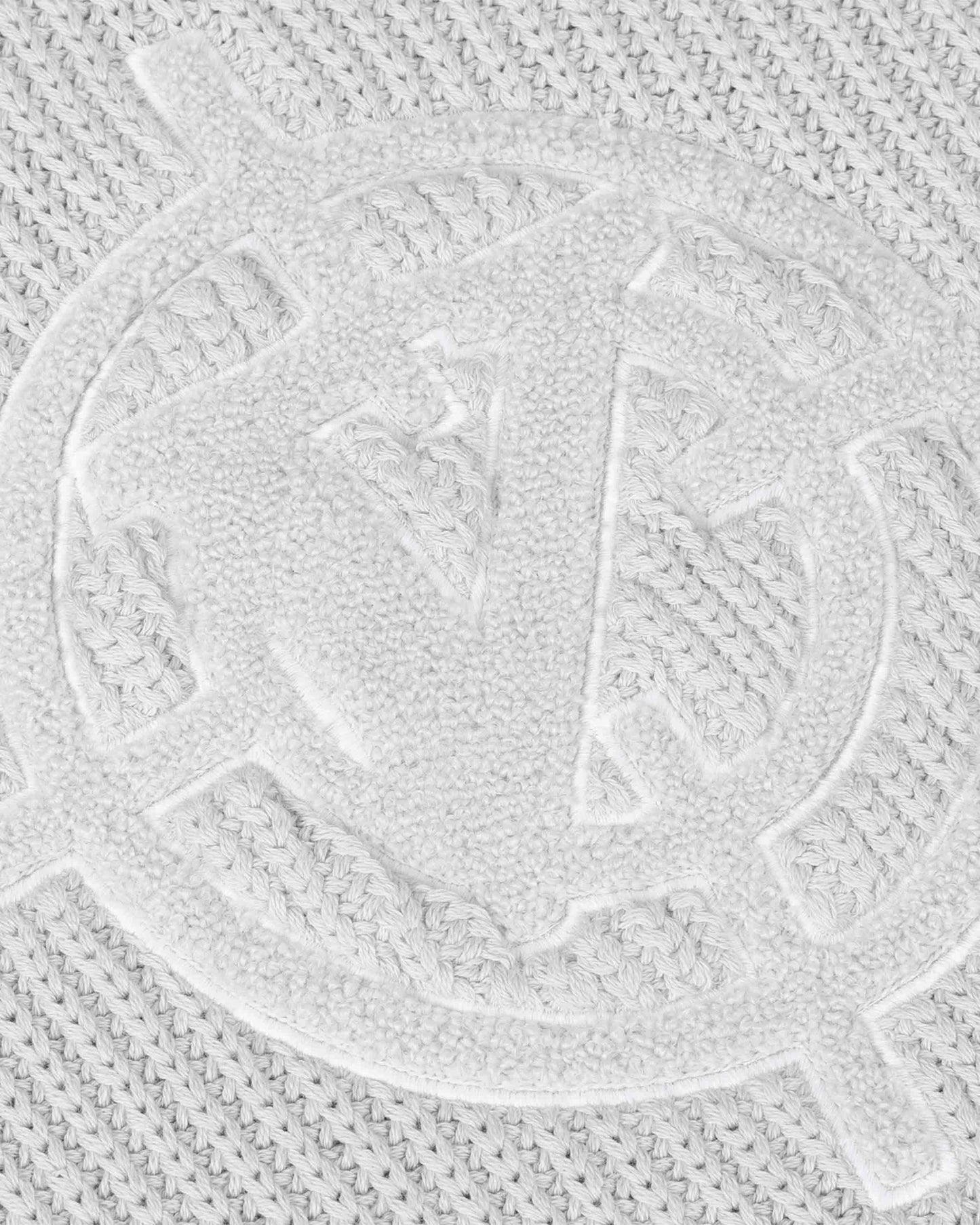 V-LOGO KNITWEAR LIGHT GREY