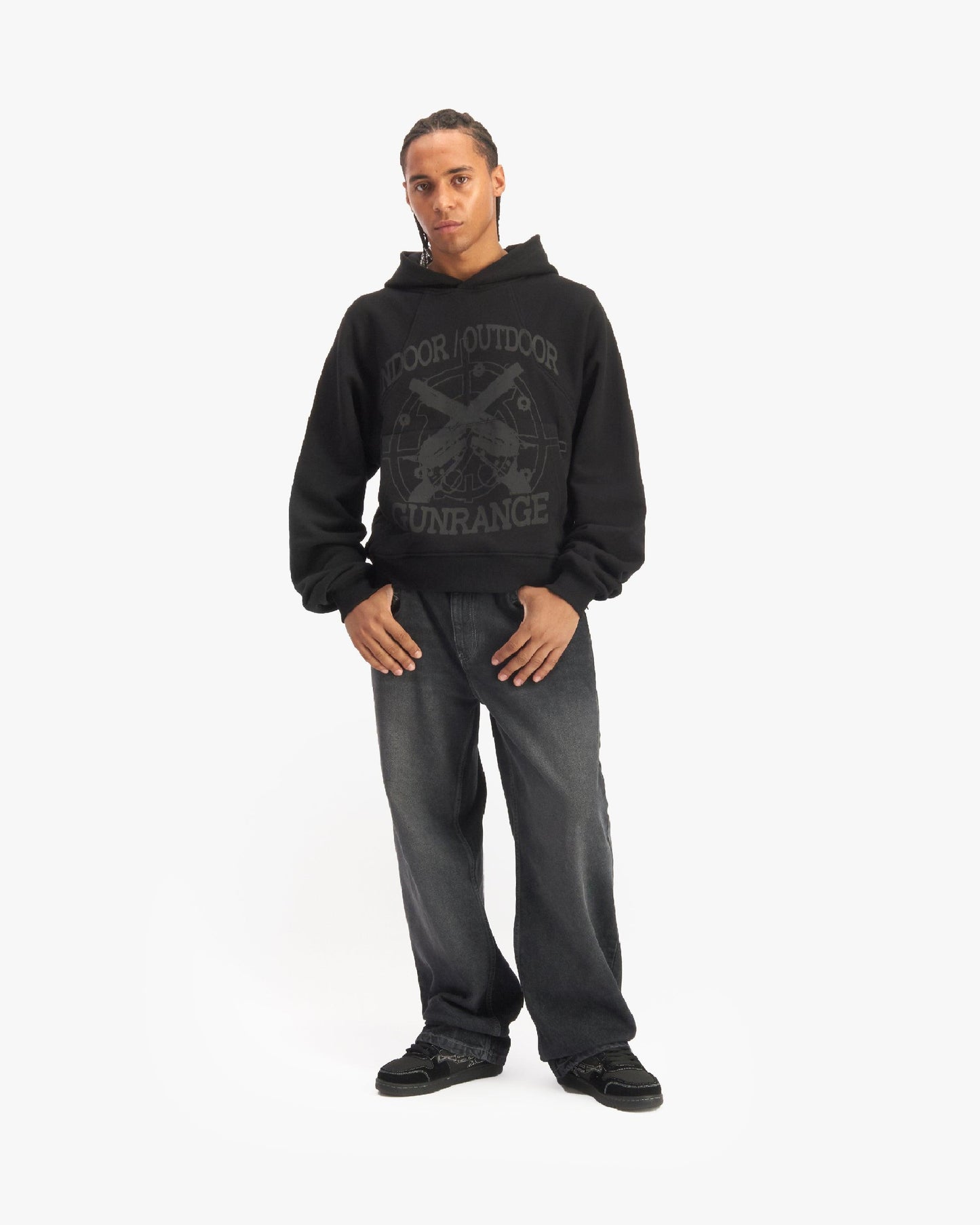 AKIMBO HOODIE BLACK