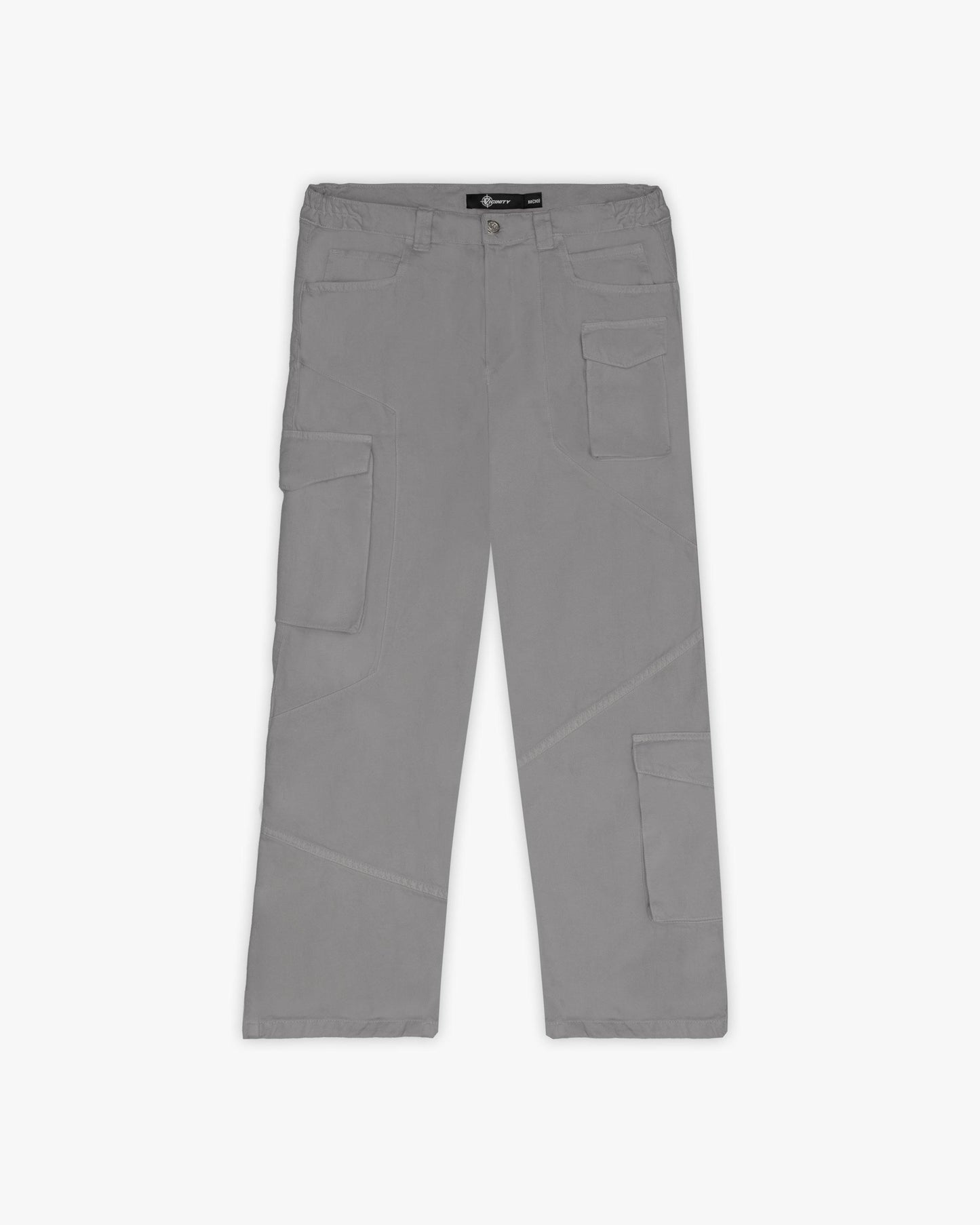 ASYMETRICAL CARGOPANTS DARK GREY