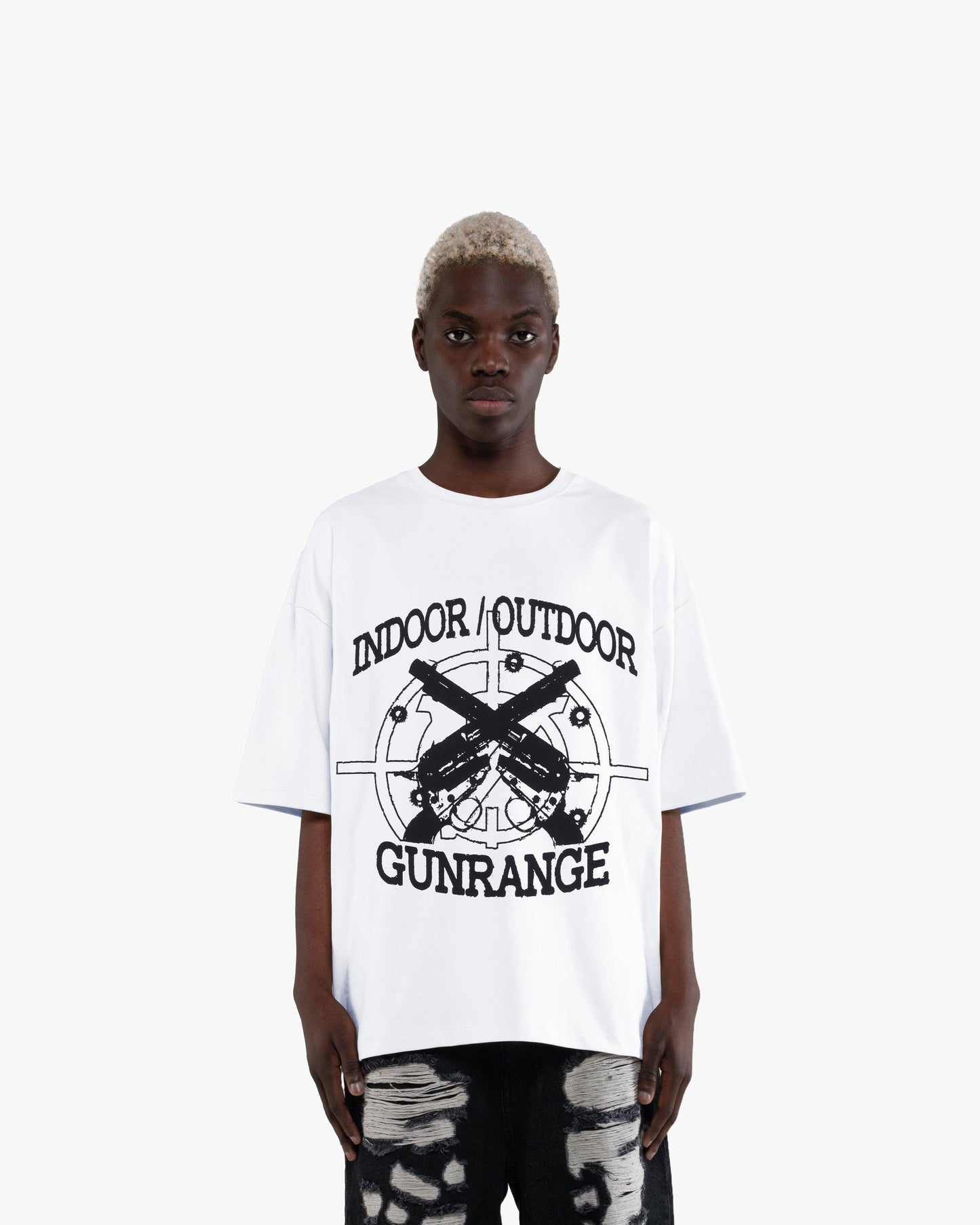 INDOOR/OUTDOOR TEE WHITE