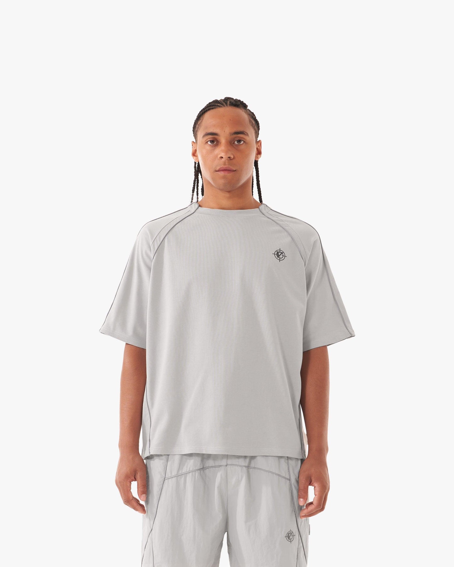 TRACK TEE GREY