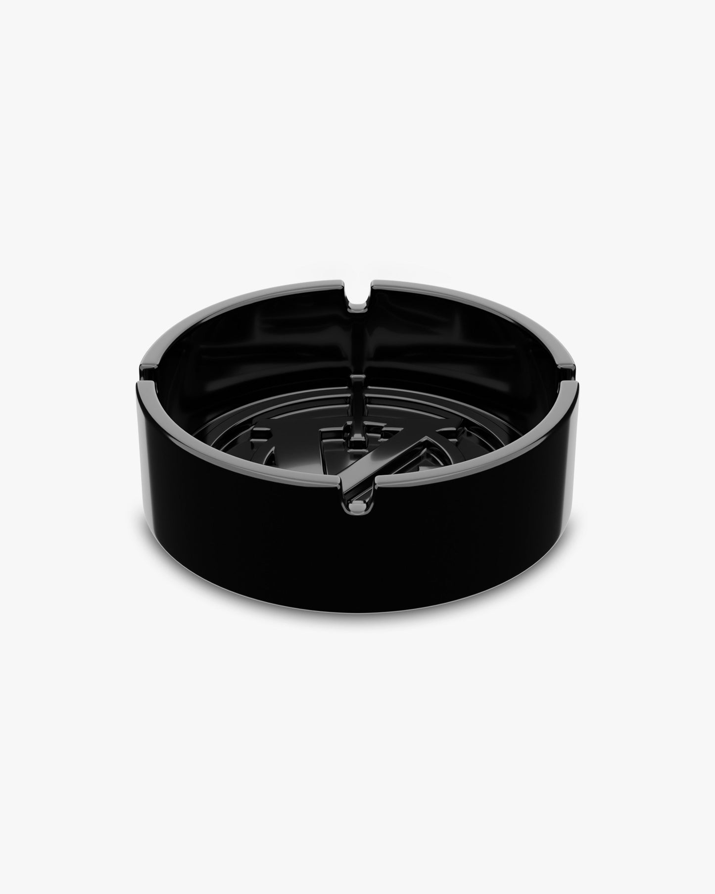 V-LOGO ASHTRAY BLACK