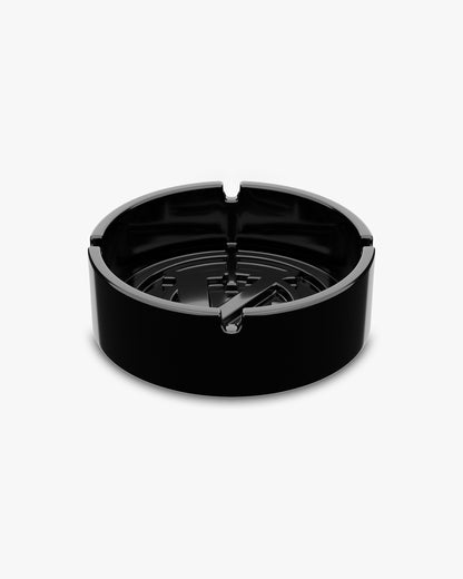V-LOGO ASHTRAY BLACK
