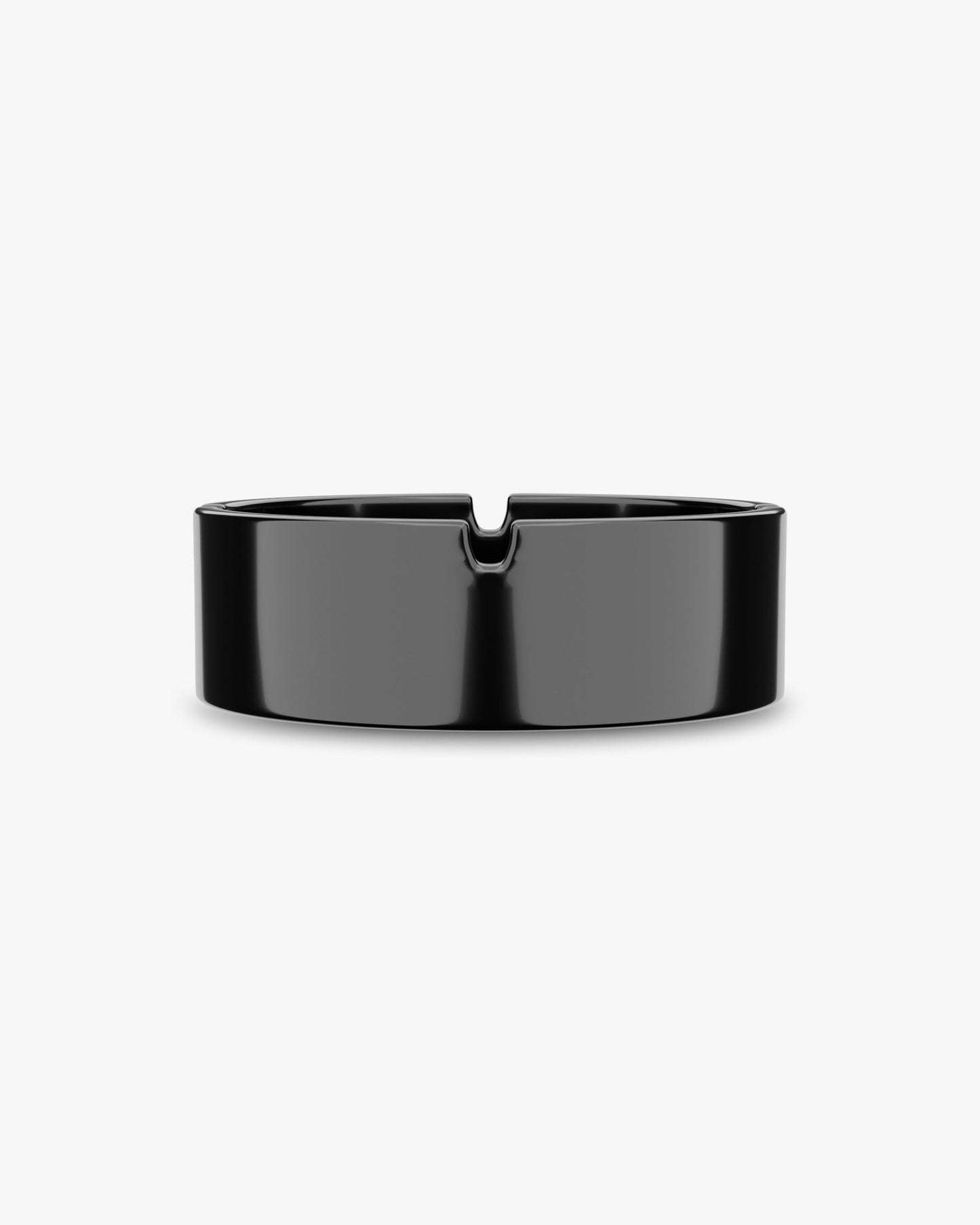 V-LOGO ASHTRAY BLACK
