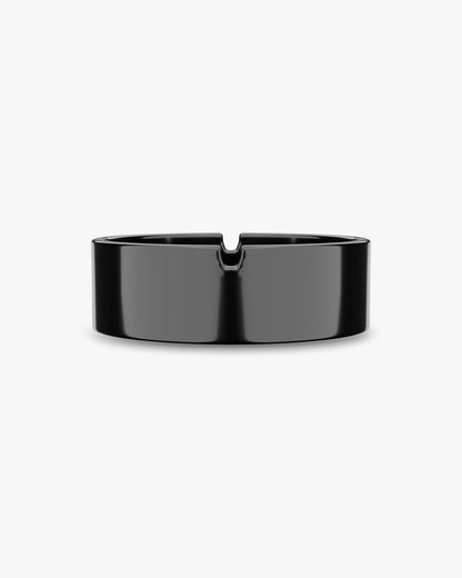 V-LOGO ASHTRAY BLACK