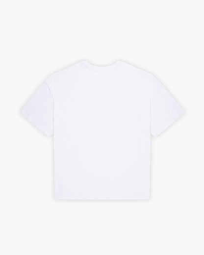 RACING LOGOS TEE WHITE