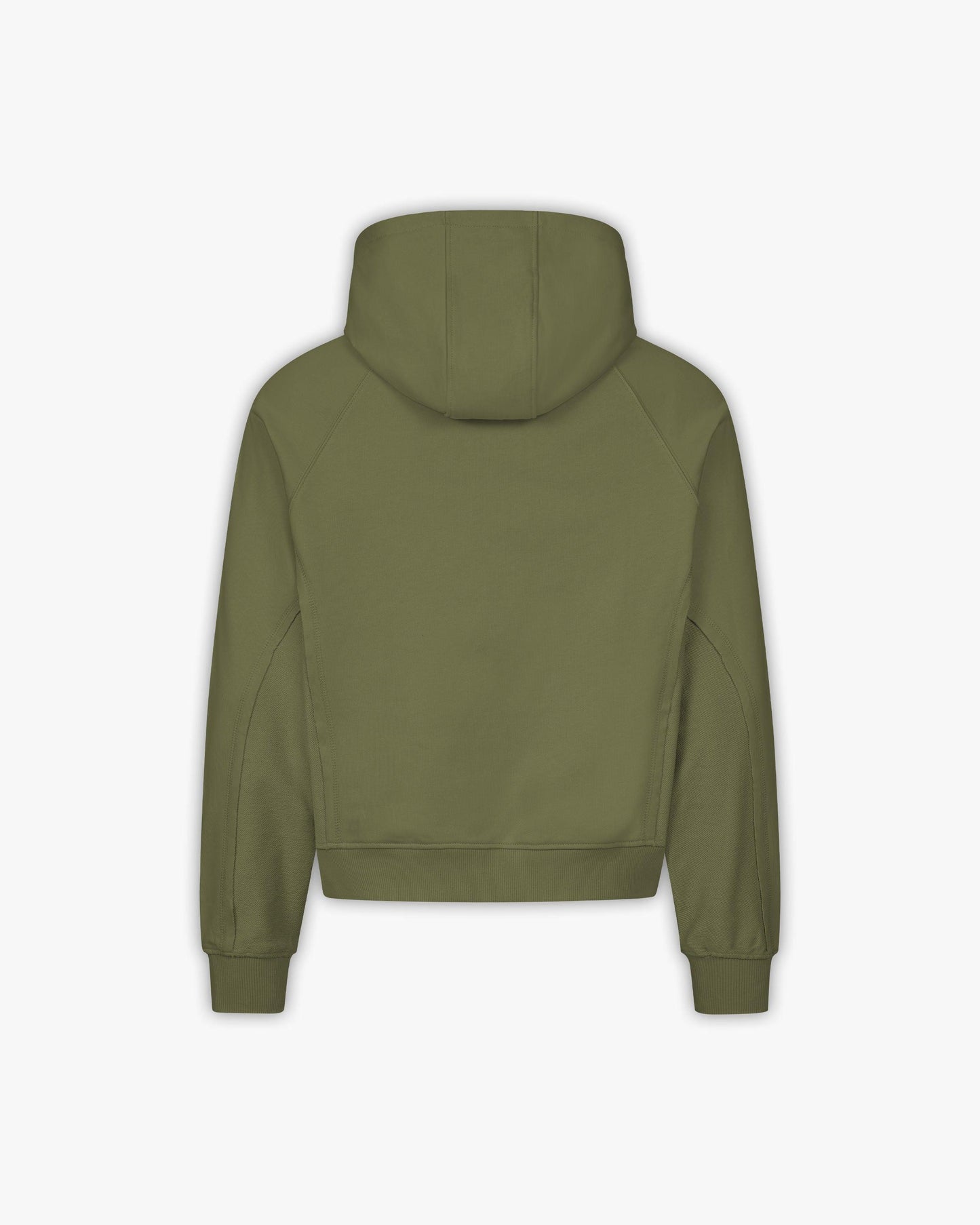 INSIDE OUT ZIP HOODIE KHAKI