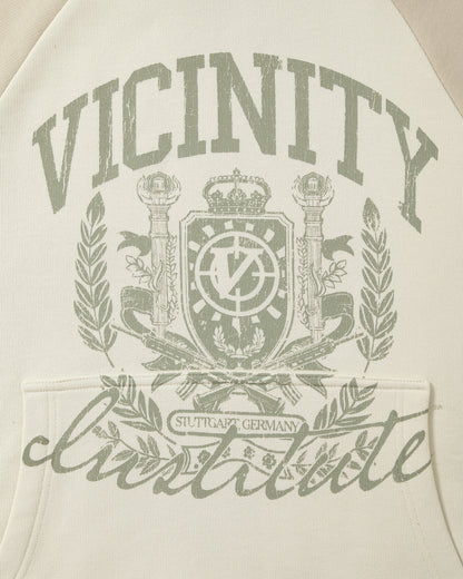 INSTITUTE HOODIE BEIGE
