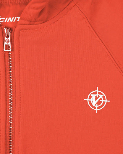 INSIDE OUT ZIP HOODIE STRAWBERRY