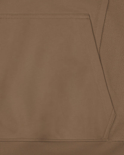INSIDE OUT HOODIE CHOCOLATE BROWN