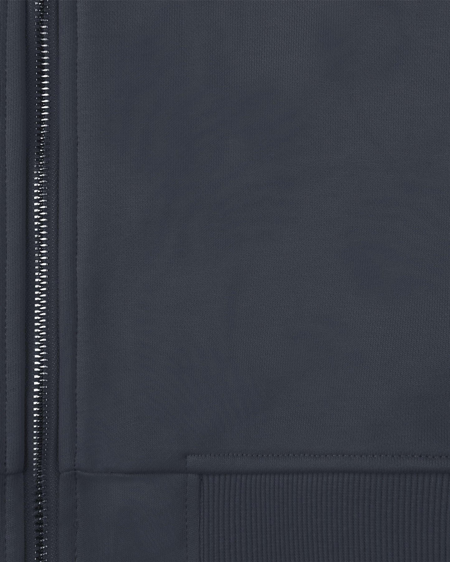 INSIDE OUT ZIP HOODIE NAVY