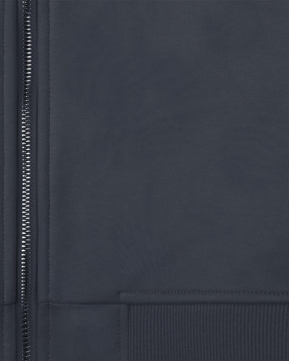 INSIDE OUT ZIP HOODIE NAVY