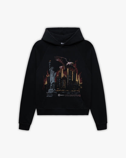 LIBERTY BURNS HOODIE VINTAGE WASH