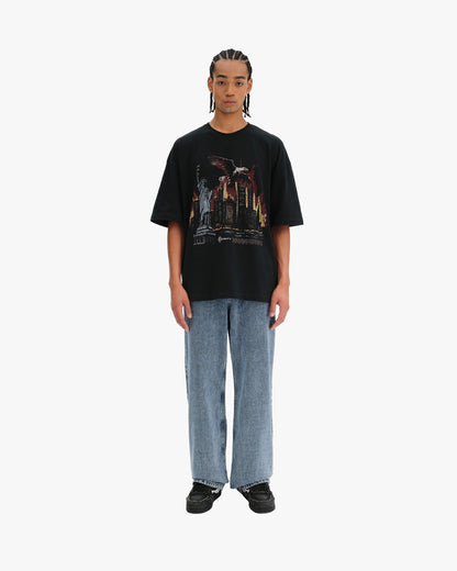 LIBERTY BURNS TEE VINTAGE WASH
