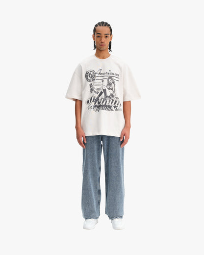 NIGHTCLUB TEE BEIGE
