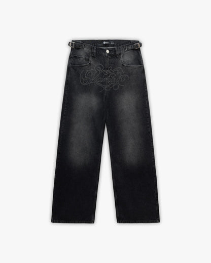 SIGNATURE DENIM BLACK WASHED