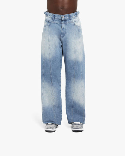 V-LOGO LIGHT BLUE DENIM