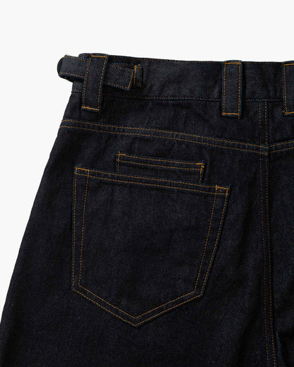RAW DENIM JORTS