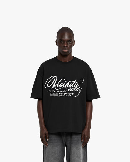 SINUOUS TEE BLACK