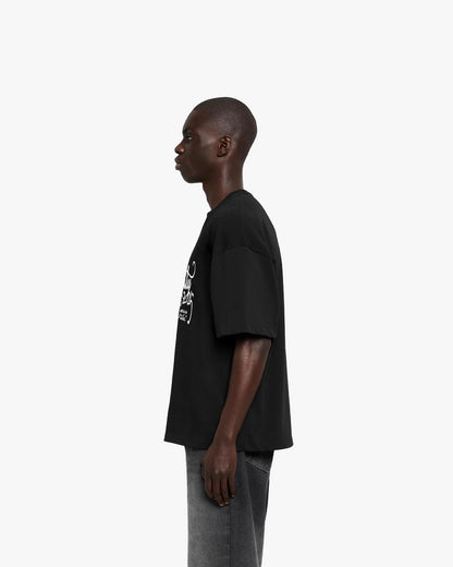 SINUOUS TEE BLACK
