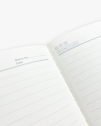 V-LOGO NOTEBOOK BLACK