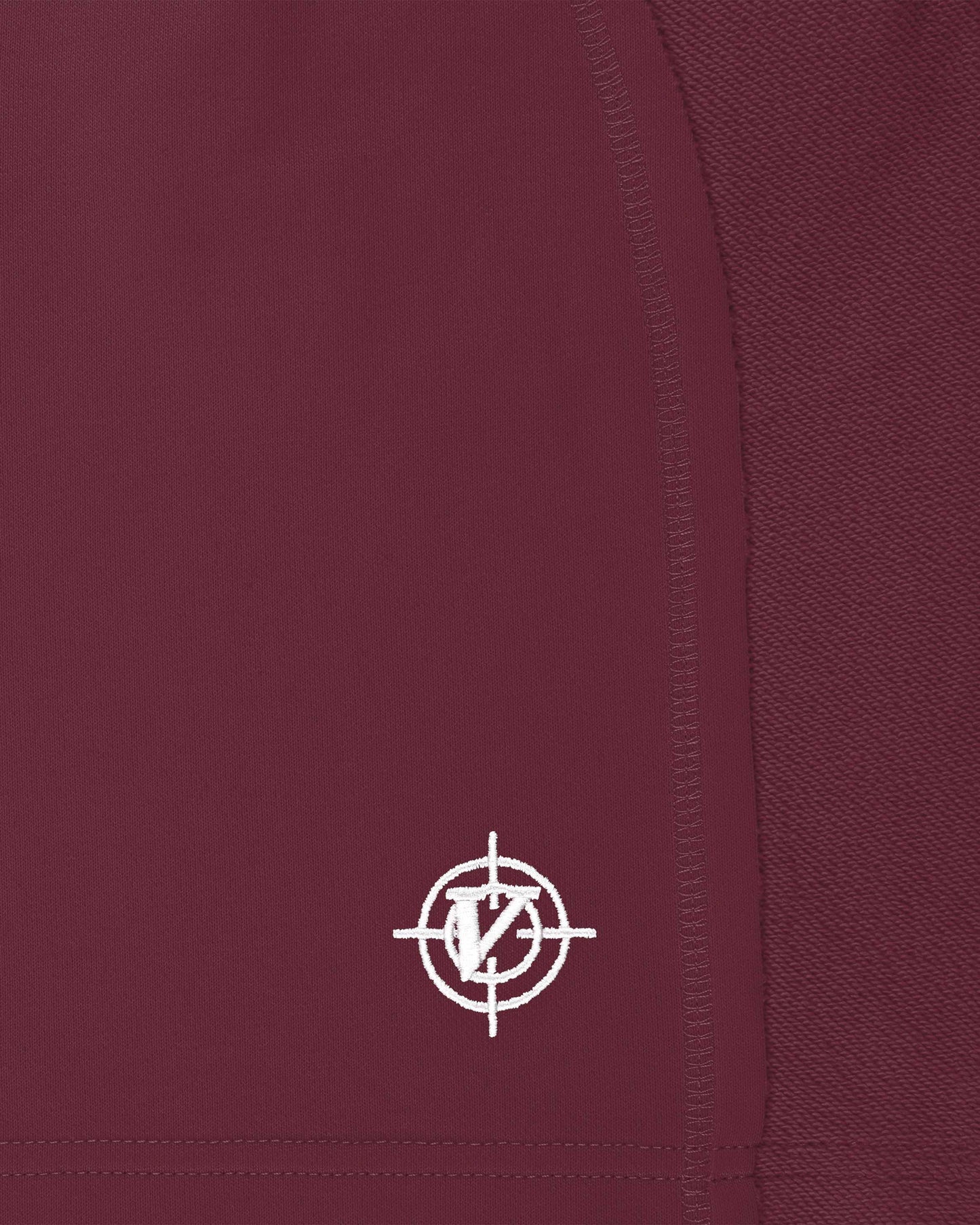 INSIDE OUT SHORTS WINE RED