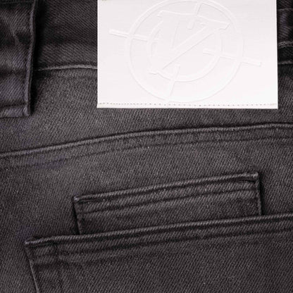 FADED BLACK DENIM