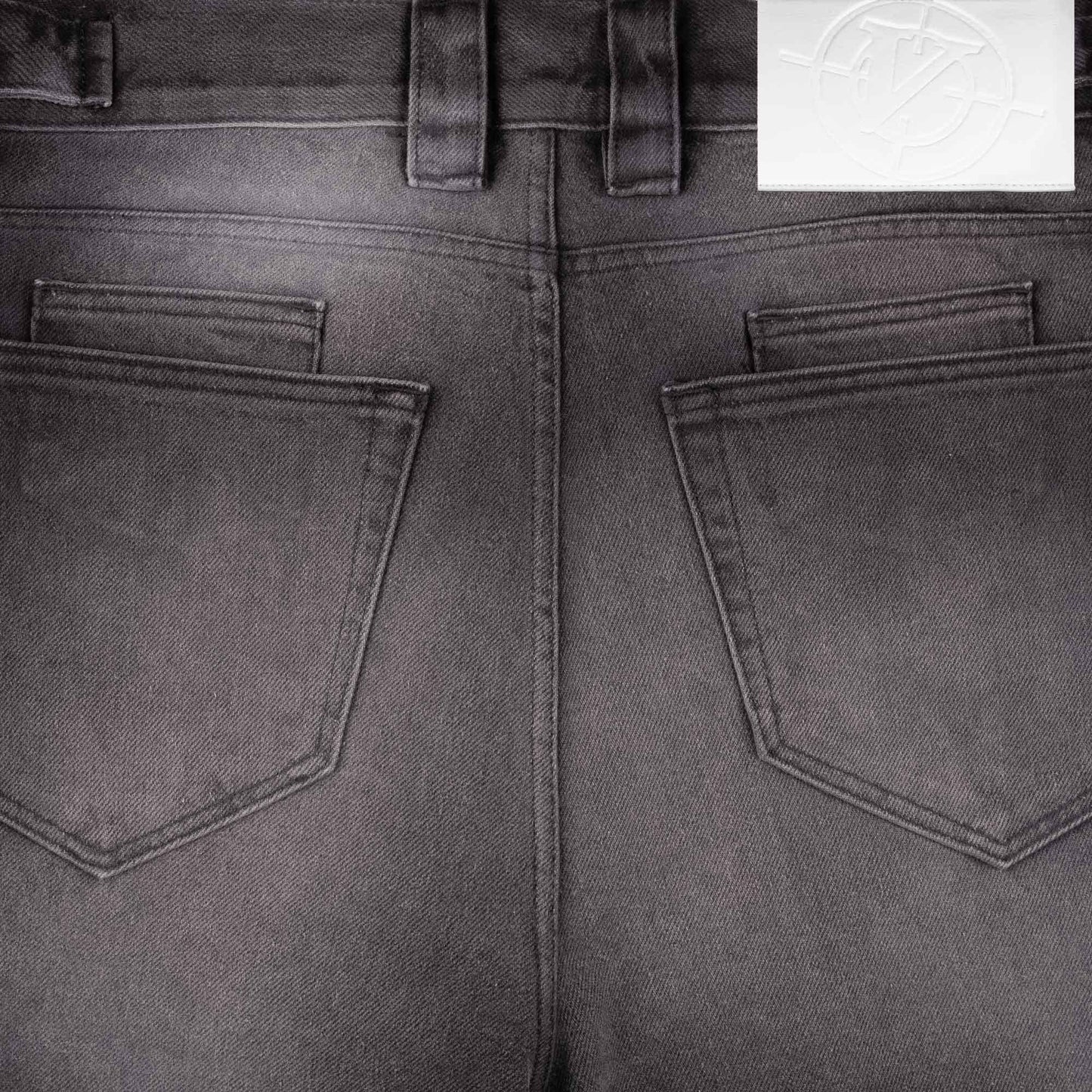 FADED BLACK DENIM
