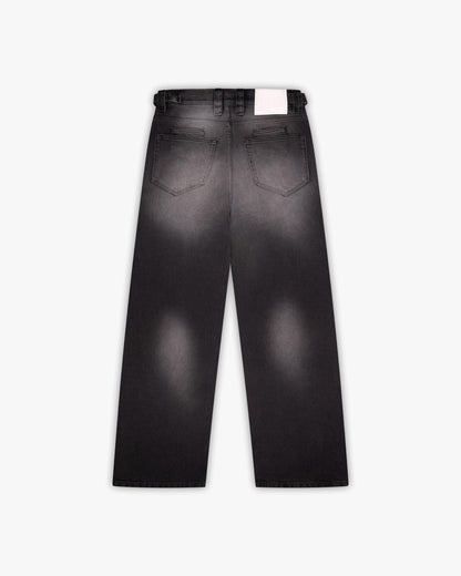 FADED BLACK DENIM